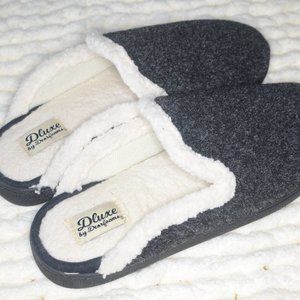 Dearfoam - Wool Slippers with Rubber Sole